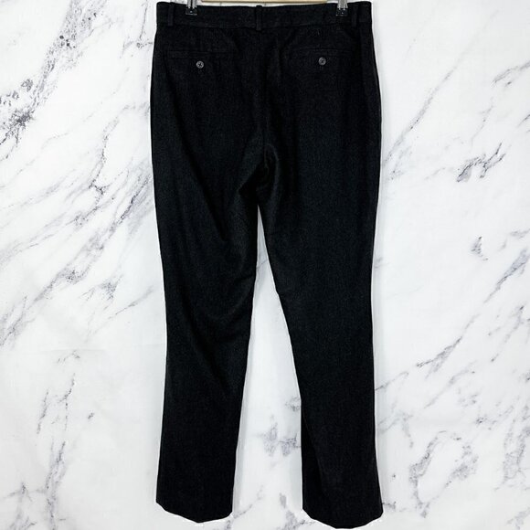 Ralph Lauren | Black Wool/Cashmere Blend Dress Pants | 10 - Picture 9 of 13